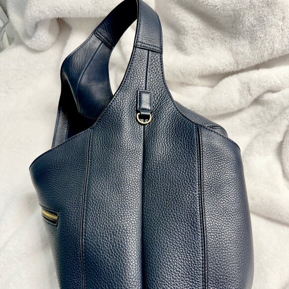 RADLEY LONDON Hillgate Place Large Open Top Shoulder bag. Ink color (dark navy) - Picture 9 of 10